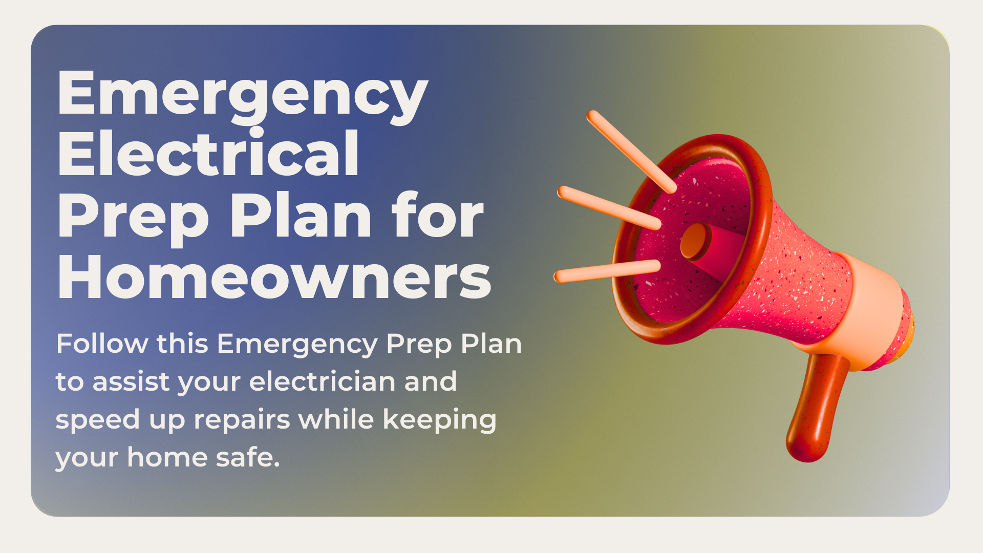 Emergency Electrical Prep Plan for Homeowners Guide